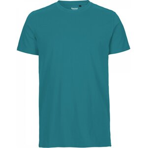 Neutral Pánské organické tričko v úzkém slim-fit střihu Barva: petrolejová, Velikost: 3XL NE61001