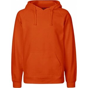 Neutral Pánská klokánka z organické bavlny a dvojitou kapucí Barva: oranžová ohnivá, Velikost: 3XL NE63101