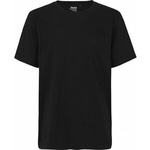 Fairtrade unisex pracovní tričko Neutral z organické bavlny 155 g/m Barva: Černá, Velikost: L NE69001