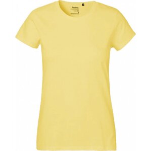 Dámské organické tričko Neutral ve vyšší gramáži 180 g/m Barva: žlutá pastelová, Velikost: L NE80001