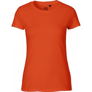 Dámské organické tričko Neutral ve vyšší gramáži 180 g/m Barva: Oranžová, Velikost: L NE80001