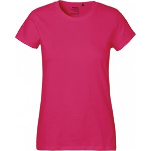 Dámské organické tričko Neutral ve vyšší gramáži 180 g/m Barva: Růžová, Velikost: L NE80001