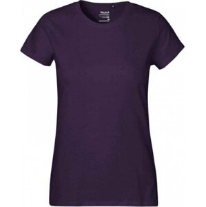 Dámské organické tričko Neutral ve vyšší gramáži 180 g/m Barva: Fialová, Velikost: L NE80001