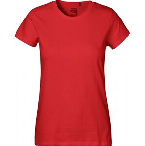 Dámské organické tričko Neutral ve vyšší gramáži 180 g/m Barva: Červená, Velikost: L NE80001