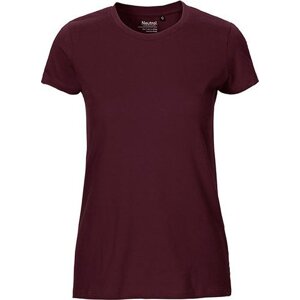 Dámské základní tričko Neutral z organické bavlny 155 g/m Barva: Červená vínová, Velikost: L NE81001
