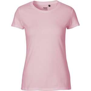 Dámské základní tričko Neutral z organické bavlny 155 g/m Barva: růžová světlá, Velikost: XL NE81001