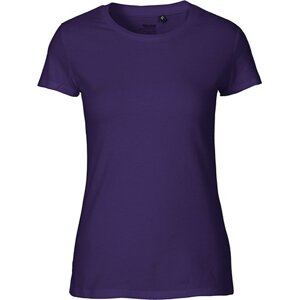 Dámské základní tričko Neutral z organické bavlny 155 g/m Barva: Fialová, Velikost: L NE81001