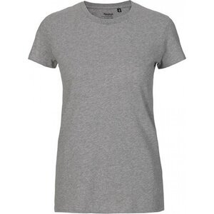 Dámské základní tričko Neutral z organické bavlny 155 g/m Barva: Šedá, Velikost: M NE81001