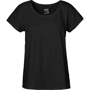 Dámské volné tričko Neutral z organické bavlny 155 g/m Barva: Černá, Velikost: L NE81003