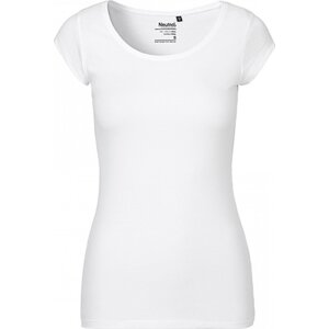 Dámské organické tričko Neutral se širokým výstřihem Barva: Bílá, Velikost: L NE81010