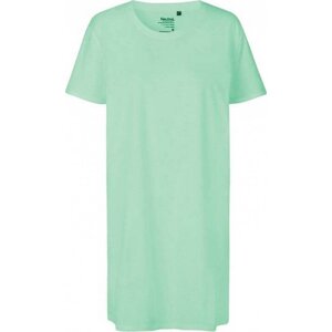 Extra dlouhé dámské tričko Neutral z organické bavlny Barva: Dusty Mint, Velikost: L NE81020