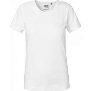Silnější dámské organické tričko Neutral z úpletu Interlock Barva: Bílá, Velikost: M NE81029