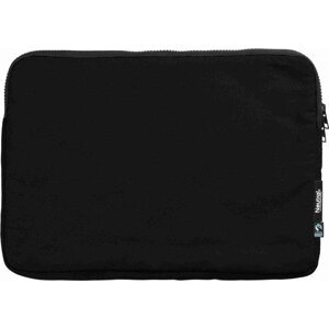 Neutral 100% organický obal na laptop 15" s oboustranným zipem Barva: Černá, Velikost: 27 x 37 x 3 cm NE90044
