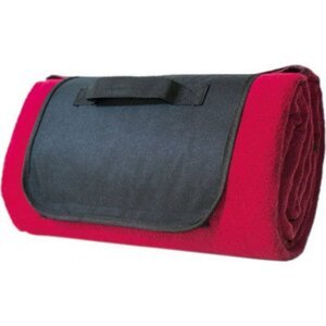 Printwear Pikniková deka s úpravou proti plstnatění 150 x 130 cm Barva: Červená NT1512
