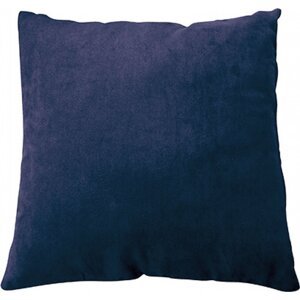 Printwear Dekorativní polštářek 40 x 40 cm na zip Barva: modrá námořní, Velikost: 40 x 40 cm NT2016