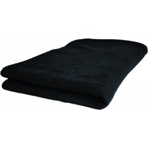 Printwear Pikniková deka s úpravou proti plstnatění 180 x 110 cm Barva: Černá, Velikost: 180 x 110 cm NT507