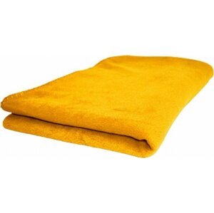 Printwear Pikniková deka s úpravou proti plstnatění 180 x 110 cm Barva: Žlutá, Velikost: 180 x 110 cm NT507
