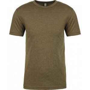 Next Level Apparel Lehké směsové pánské tričko Next Level Barva: zelená vojenská, Velikost: 3XL NX6010