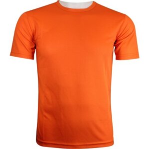 Oltees Základní lehké pánské funkční tričko Barva: Oranžová, Velikost: XL OT010