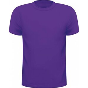 Oltees Základní lehké pánské funkční tričko Barva: Fialová, Velikost: M OT010