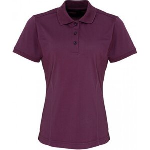 Premier Workwear Prodloužená dámská polokošile Coolchecker Piqué Barva: fialová lilková, Velikost: L PW616