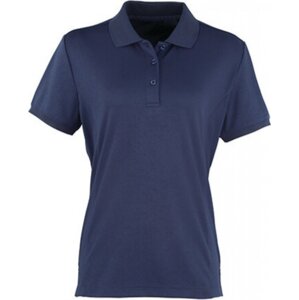 Premier Workwear Prodloužená dámská polokošile Coolchecker Piqué Barva: modrá námořní, Velikost: L PW616