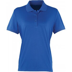 Premier Workwear Prodloužená dámská polokošile Coolchecker Piqué Barva: modrá královská, Velikost: M PW616