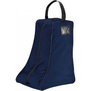 Quadra Vysoká taška na boty s tkaným držadlem 28 l Barva: modrá námořní - černá, Velikost: 36 x 47 x 25 cm QD86