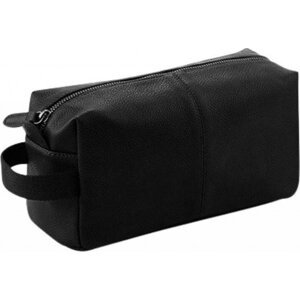Quadra Elegantní koženková hygienická taška NuHide s podšívkou Barva: Černá, Velikost: 26 x 13 x 11 cm QD879