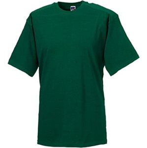Pracovní tričko Heavy Duty, Russell, 100% bavlna,  180 g/m² Barva: Zelená lahvová, Velikost: 3XL Z010