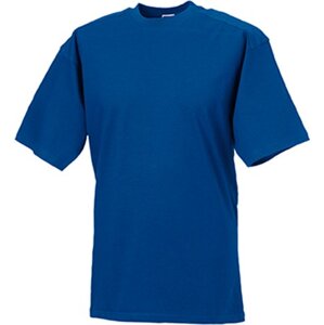 Pracovní tričko Heavy Duty, Russell, 100% bavlna,  180 g/m² Barva: Modrá výrazná, Velikost: 3XL Z010