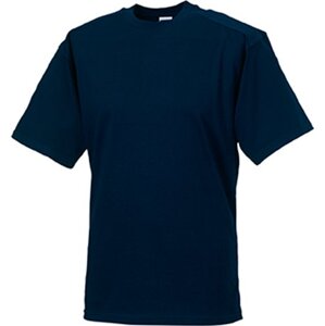 Pracovní tričko Heavy Duty, Russell, 100% bavlna,  180 g/m² Barva: modrá námořní, Velikost: 3XL Z010