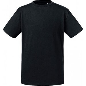 Russell Pure Organic Dětské tričko Russell 100% organická bavlna 160 g/m Barva: Černá, Velikost: 128 (L) Z108K