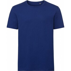 Russell Pure Organic Pánské tričko Russell na tělo z organické česané bavlny 160 g/m Barva: Modrá výrazná, Velikost: XXL