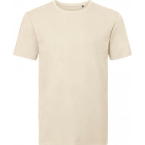 Russell Pure Organic Pánské tričko Russell na tělo z organické česané bavlny 160 g/m Barva: Přírodní, Velikost: L