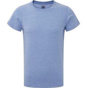 Klučičí HD tričko s krátkým rukávem Russell Barva: modrá melír, Velikost: 116 (M) Z165K