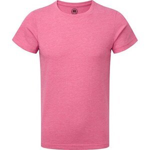 Klučičí HD tričko s krátkým rukávem Russell Barva: růžová melír, Velikost: 152 (XXL) Z165K