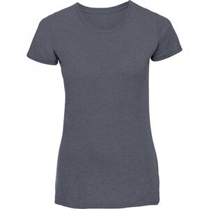 Russell Žíhané dámské tričko z polybavlny 35% bavlna 65% polyester Barva: šedá convoy, Velikost: L Z165F
