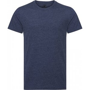 Russell Melírové pánské HD tričko z polybavlny nejen na sublimaci Barva: Bright Navy Marl, Velikost: XS Z165M