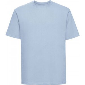 Měkčené 100% bavlněné tričko Russell 180 g/m Barva: Mineral Blue, Velikost: 3XL Z180