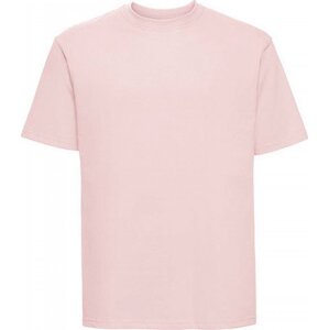 Měkčené 100% bavlněné tričko Russell 180 g/m Barva: Růžová, Velikost: L Z180