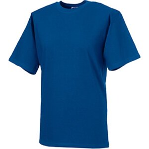 Tričko Russell z česané bavlny s vysokou gramáží 215 g/m Barva: Modrá výrazná, Velikost: L Z215