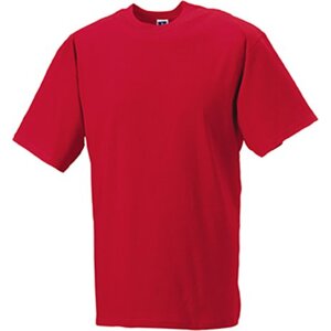 Tričko Russell z česané bavlny s vysokou gramáží 215 g/m Barva: červená klasická, Velikost: L Z215