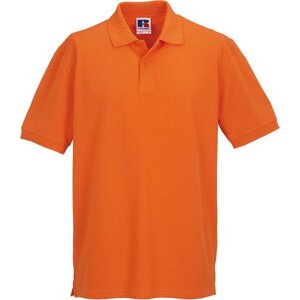 Klasická pánská polokošile Russell 100% bavlna, 200 g/m Barva: Oranžová, Velikost: XL Z569