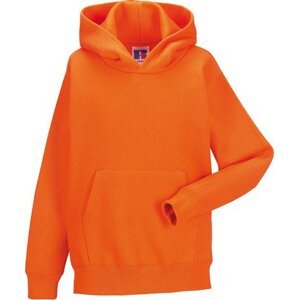 Dětská jednobarevná klokánka Russell s kapucí Barva: Oranžová, Velikost: 104 (S) Z575NK