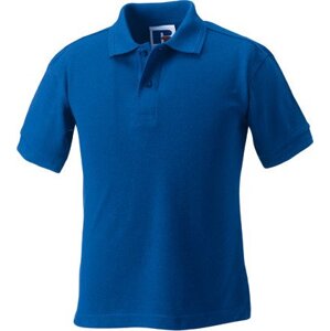 Dětské polo tričko Russell Barva: Modrá výrazná, Velikost: 152 (XXL) Z599K