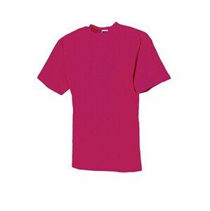 Lehké měkké tričko Russell ze 100% bavlny Barva: Fuchsia, Velikost: M R-150M-0.57.M