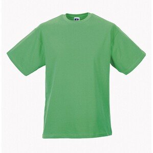 Lehké měkké tričko Russell ze 100% bavlny Barva: Zelená jablková, Velikost: S R-150M-0.AL.S