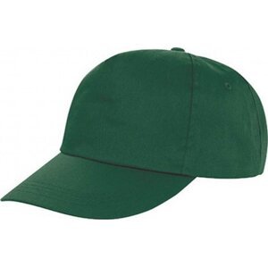 Result Headwear Kšiltovka Houston na suchý zip, 5 panelů Barva: Zelená lahvová RH80