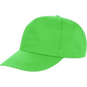 Result Headwear Kšiltovka Houston na suchý zip, 5 panelů Barva: Limetková zelená RH80